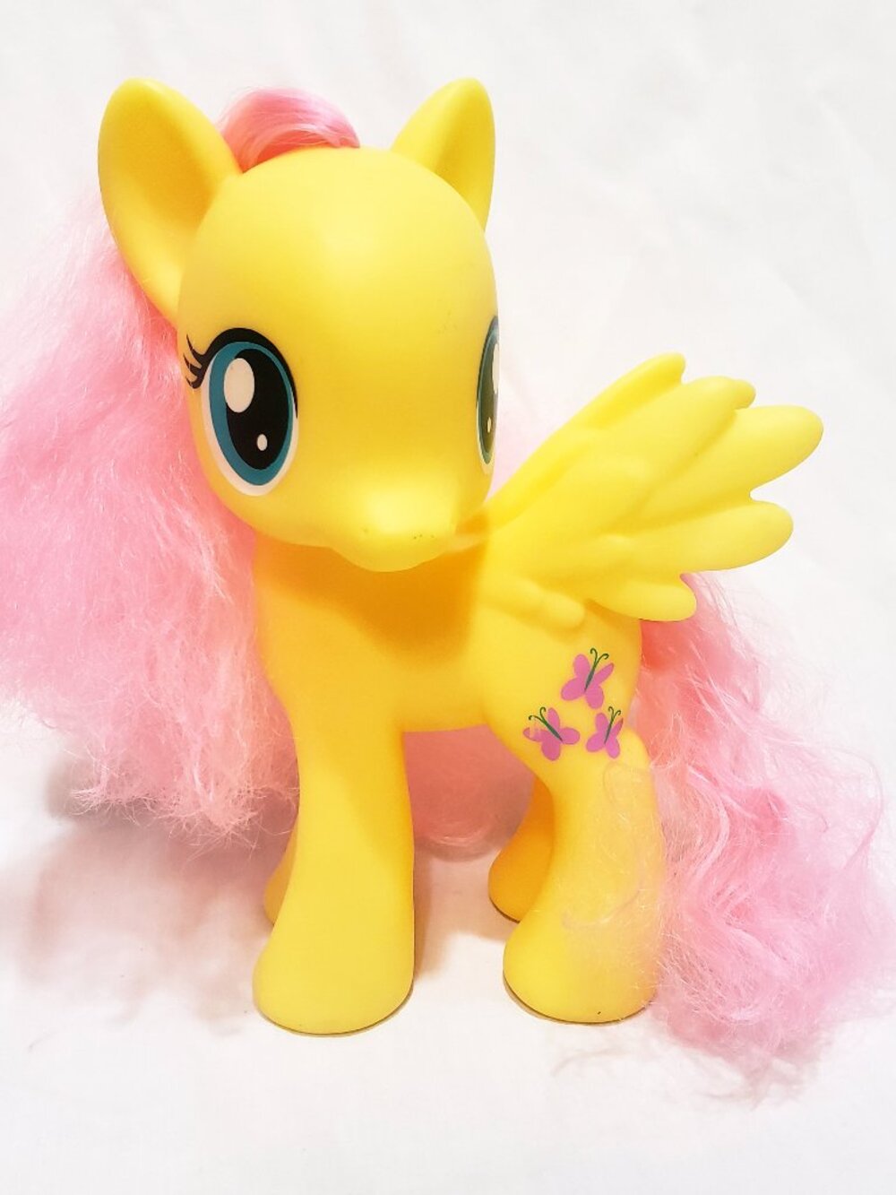 MLP My Little Pony Fluttershy Pegasus Butterfly HTF 8" G4 Hasbro 2015 India